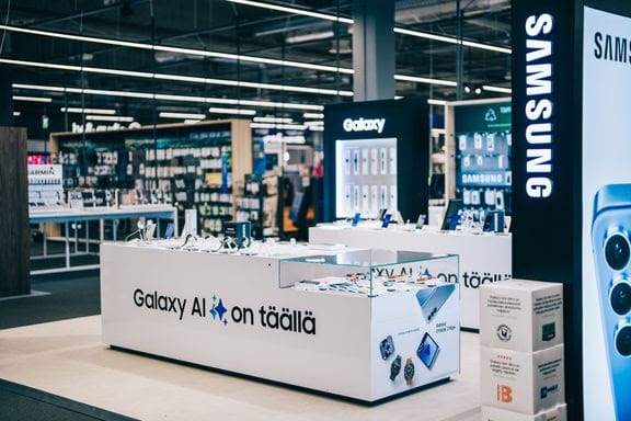 Samsung-myymälä