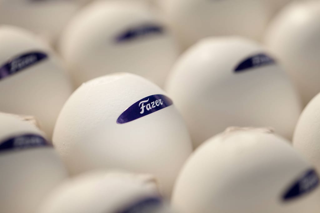 Mignon-munia rivissä.