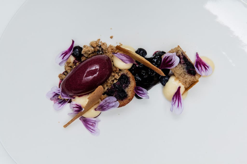 Ravintola Finnjävelin annos.