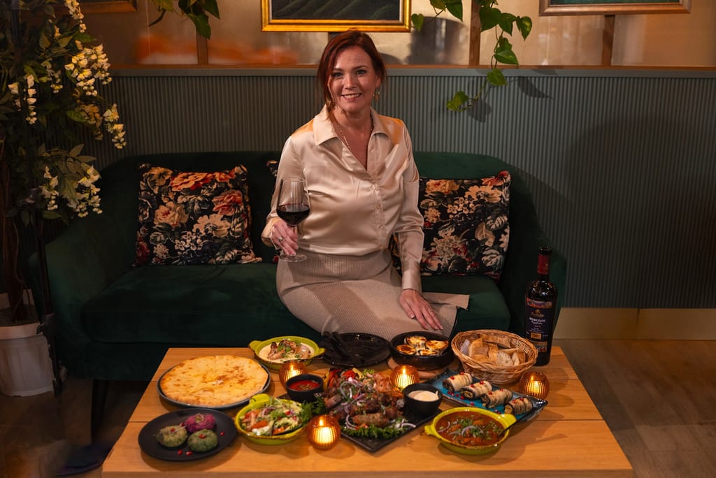 Sini Salminen ravintola Rionissa.