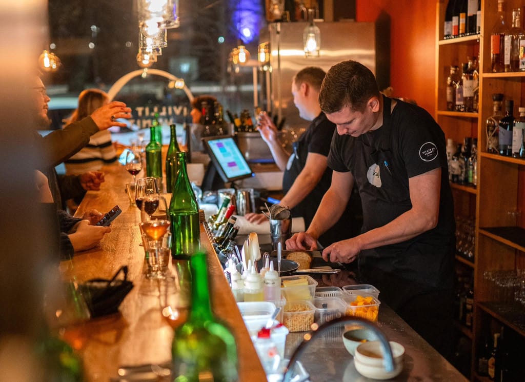 Villiyt & Viinit -ravintola Tampereella.