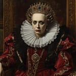 kuningatar Elisabet I lyijymeikki valkoinen iho Tudor-aika kauneusihanteet