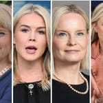 Suomalaisia ja yhdysvaltalaisia naisvaikuttajia viileässä blondissa hiusvärissä – “MAGA-blondi” -trendin estetiikka puhuttaa myös Suomessa