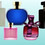 eri hajuvesipulloja kokoelma parfyymin trendit pienet pullot tuoksuvaatekaappi