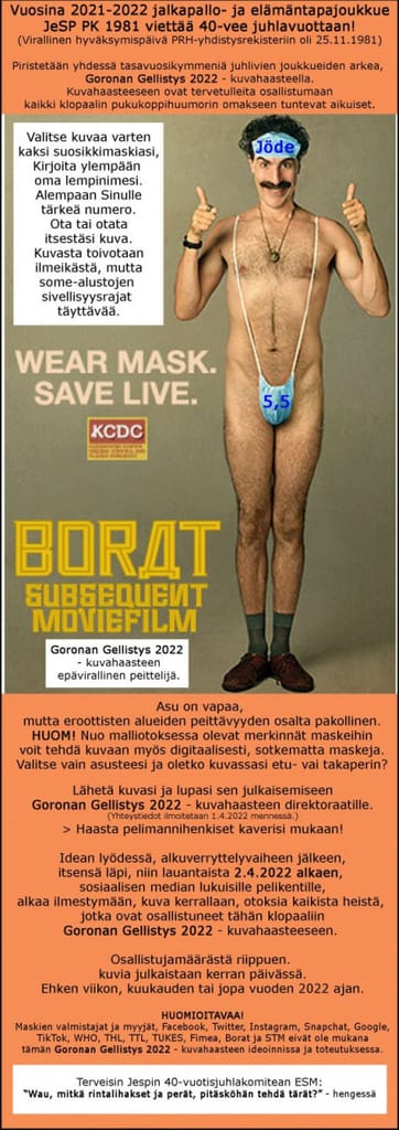 Goronan Gellistys 2022-kuvahaaste