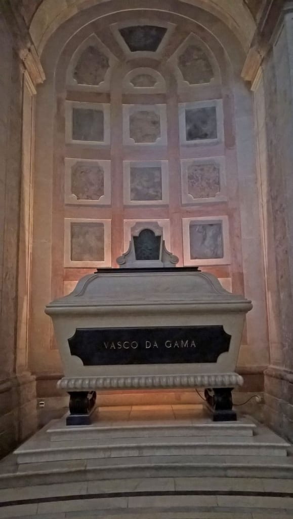 Vasco da Gaman hautamuistomerkki Lissabonissa