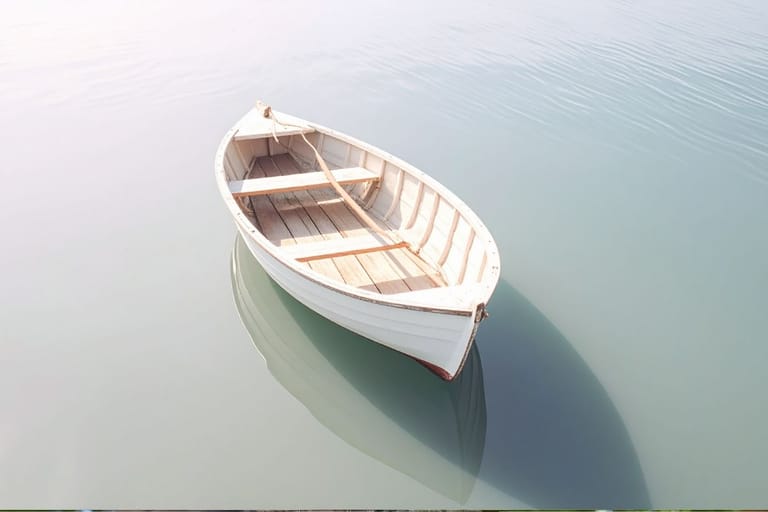 tyhjä vene vedessä zen tarina tyhjän veneen teoria merkitys stressi