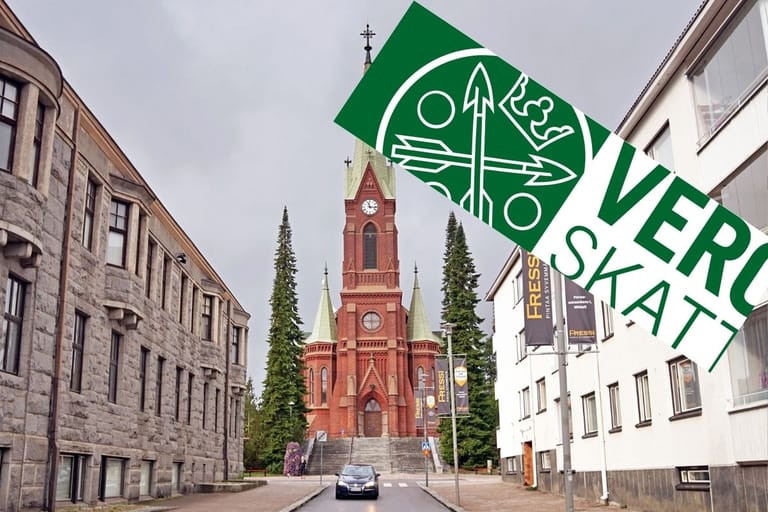 Mikkelin keskusta ja kirkko – yksi Suomen kovimmin verottavista maakuntakeskuksista