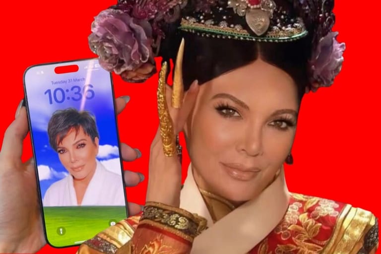 Kris Jenner puhelimen taustakuvana – somekäyttäjät uskovat sen tuovan onnea ja menestystä