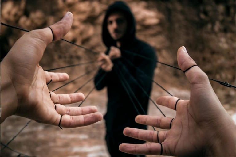 Manipulointi ja empatia aseena – henkilö ohjaa toista näkymättömillä langoilla