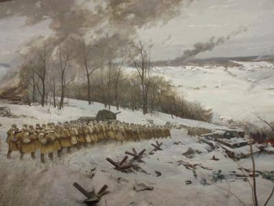 Diarama Moskovan rintamasta, Voiton puiston museo