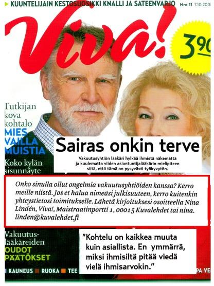 ~ Sairas onkin terve ~