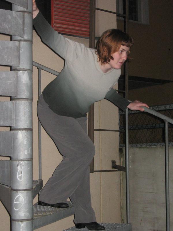 Katse menneisyyteen :-) Kuvassa poseeraan Tapaninpäivänä 2008 pikkupakkasilla :-)