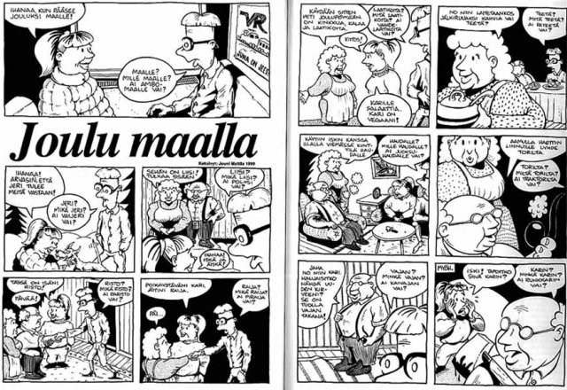 Ei hitto kun oli ärsyttävä mustan huumorin sarjis.. :P