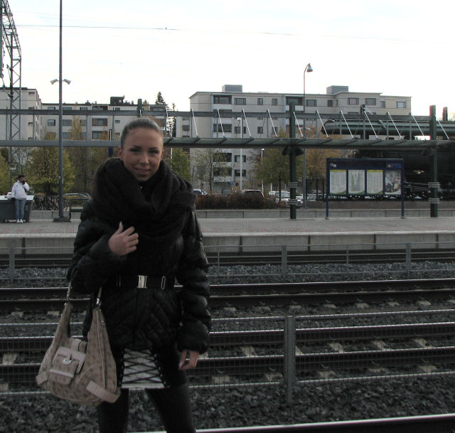 Hennan lapsuuden kotitalo.