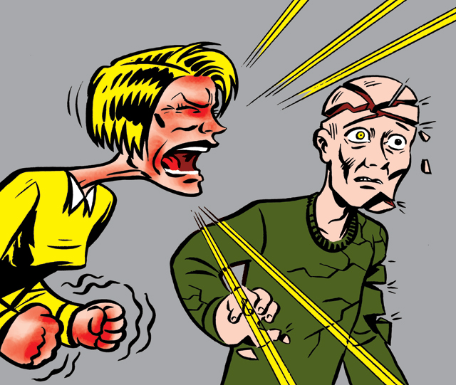 Näpit irti mun ongelmista!