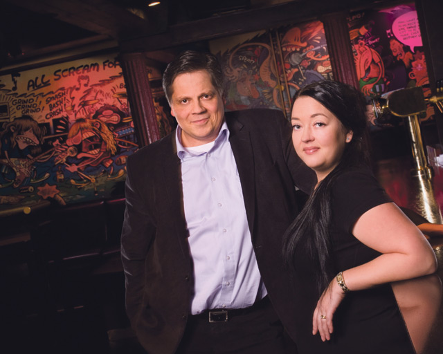 Riikka Foster ja Jaakko Sinivuori uskovat Doriksella olevan paikka Tampereen ravintolakentällä.