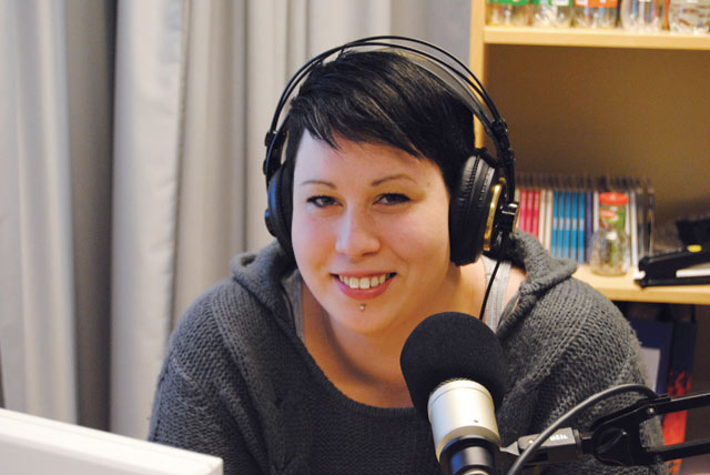 Sanni Kaijalla on kerran jäänyt mikki vahingossa päälle.