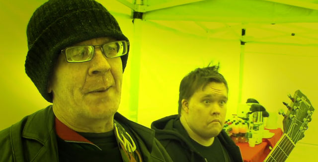 Pertti Kurikka ja Toni Välitalo tekevät uskottavaa punkkia.