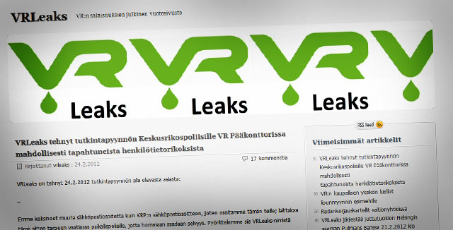 VRLeaks on piikki VR:n lihassa.
