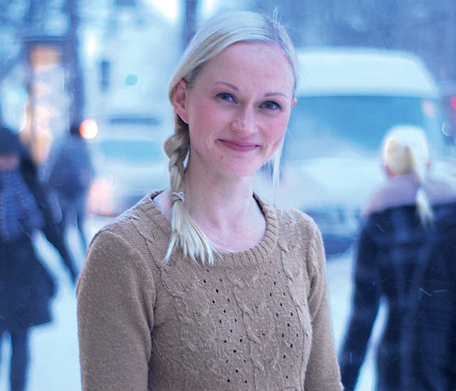 Näyttelijä Helena Rängman on työskennellyt uransa aikana myös juusto-osaston hoitajana. Hän suosittelee erityisesti luomuraakamaitojuustoja.