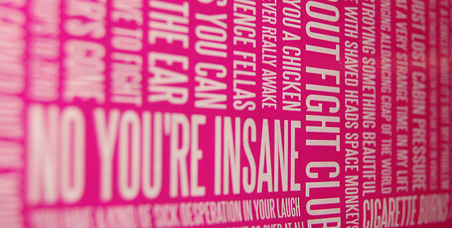 The first rule of...