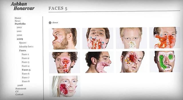 Kuvankaappaus Ashkan Honarvarin sivuilta.