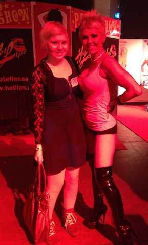 Minä ja Janica Kortman