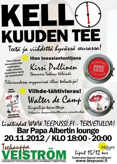 Kello kuuden tee