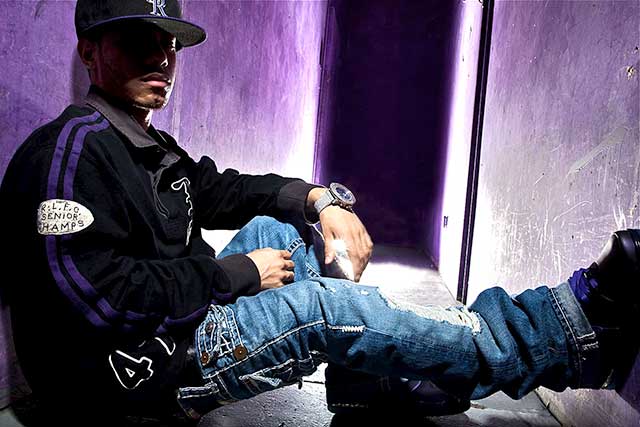 Abraham Orellanolla on rytmiä veressä.