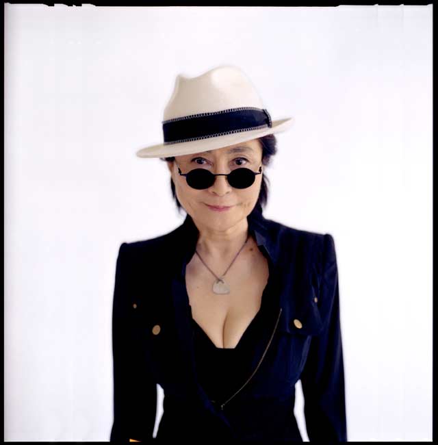 Yoko Ono.