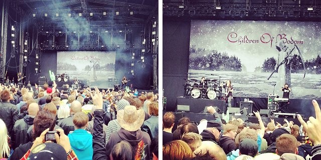Children of Bodom oli odotettu esiintyjä.