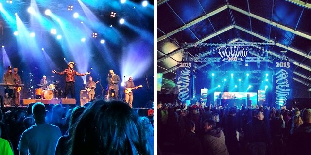 YleX -stagen valtasivat perjantaina sekä Stig että Renegade Electristagen artistit.