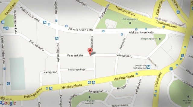 Myös Made in Kallio sijaitsee osoitteessa Vaasankatu 14.