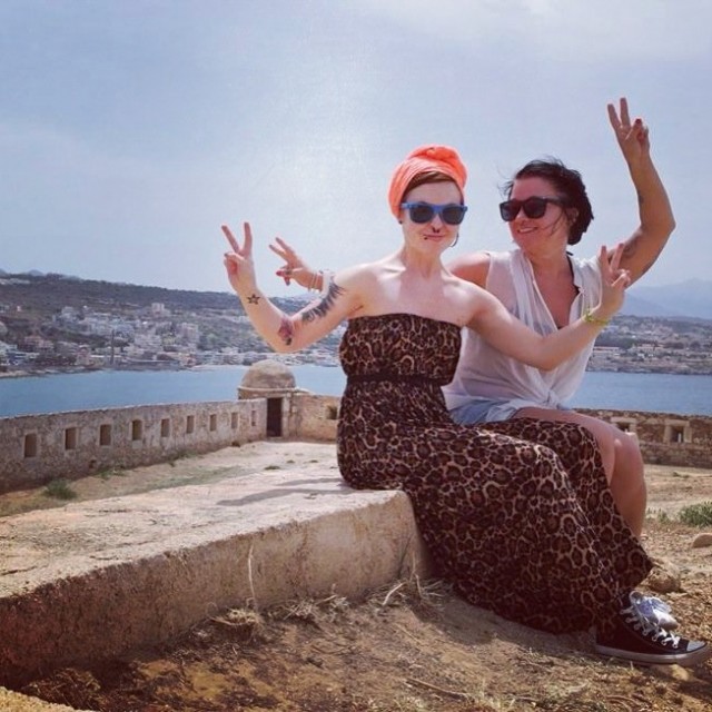 Yhtenä päivänä teimme päiväreissun 1500-luvulla rakennettuun Fortezza-linnakkeeseen. Näkymät sieltä oli mahtavat, eikä sisäänpääsy maksanut kun vaivaiset 4€