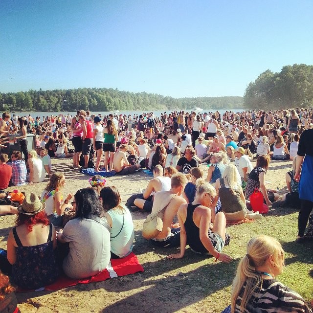 Sää helli ruissilaisia.