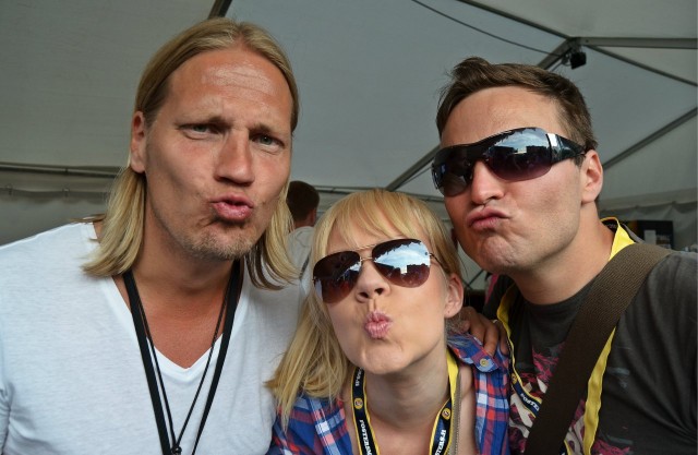 Alueelta bongattu Suomipopin Sami ja vanha tuttu Ossi.