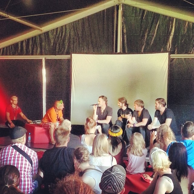 Imagine Dragons vieraili ensimmäistä kertaa Suomessa.