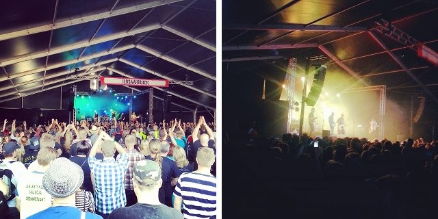 Haloo Helsinki!, Von Herzen Brothers, Eternal Tears of Sorrow ja Pää Kii houkuttelivat yleisöä.