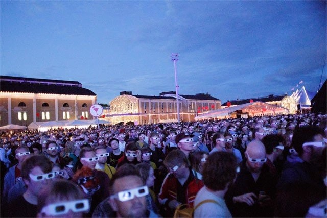 Ja tältä näytti yleisö.