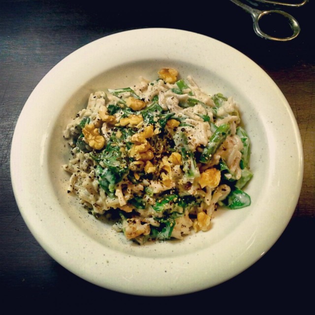 Vieraskoreasti tällä kertaa lautaselta, ei suoraan kattilasta.