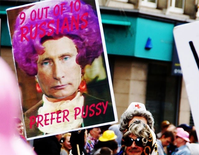 Venäjän LGBT-yhteisö saa vahvaa kansainvälistä tukea.