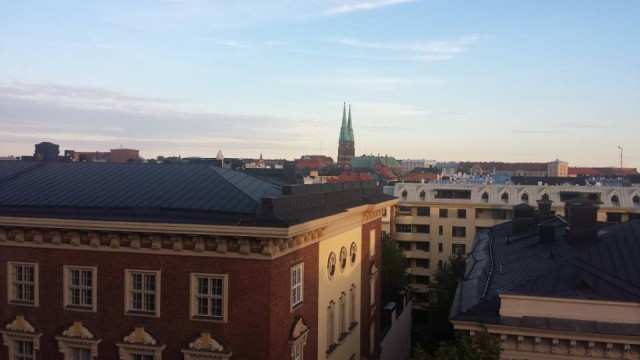 Helsingin kattojen yllä tapasin erään maahanmuuttajan. Sellaisen maahanmuuttajan, jota arvostan suuresti.