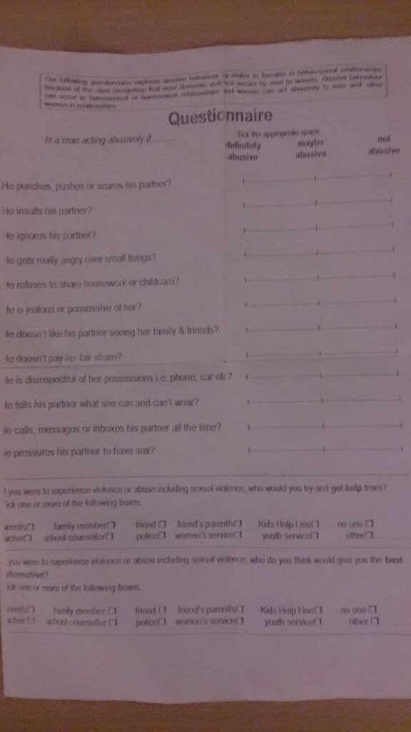 Koulun ryhmätyö Australiassa