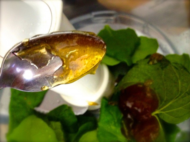 Hunajaa sekaan. Kyllä on kaunista!