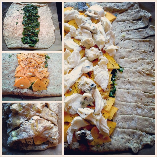 Teoriassa hyvin letitetty, käytännössä FAIL. Onneksi uuni kaunisti rumiluksen, ainakin vähän.