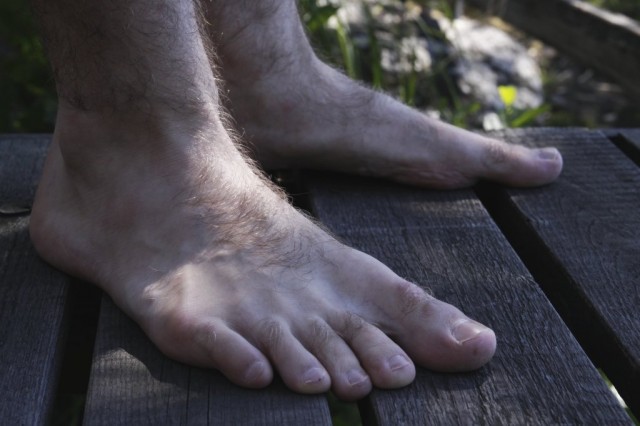 He-Man ei halua blogiin naamaansa, mutta sain luvan julkaista kuvan hänen hobittijaloistaan <3