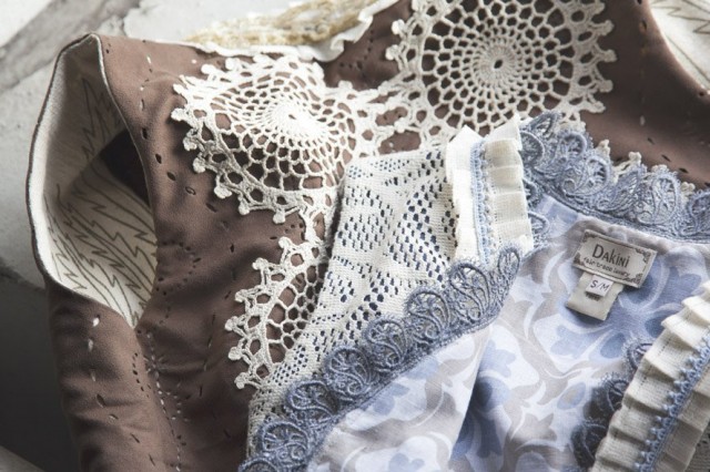 Uniikeista liiveistä löydät söpöjä yksityiskohtia ihan joka puolelta.