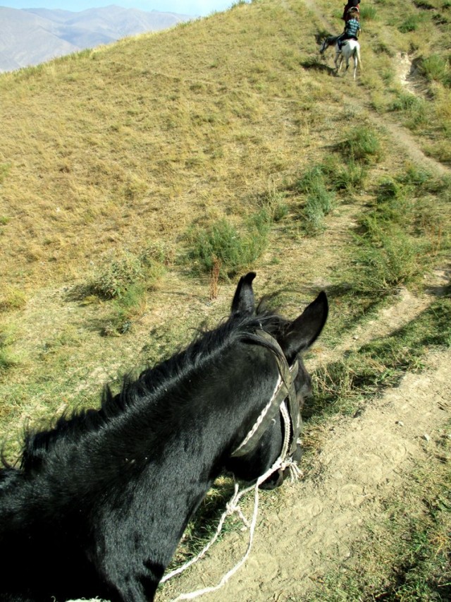 Jyrkkää etenemistä.