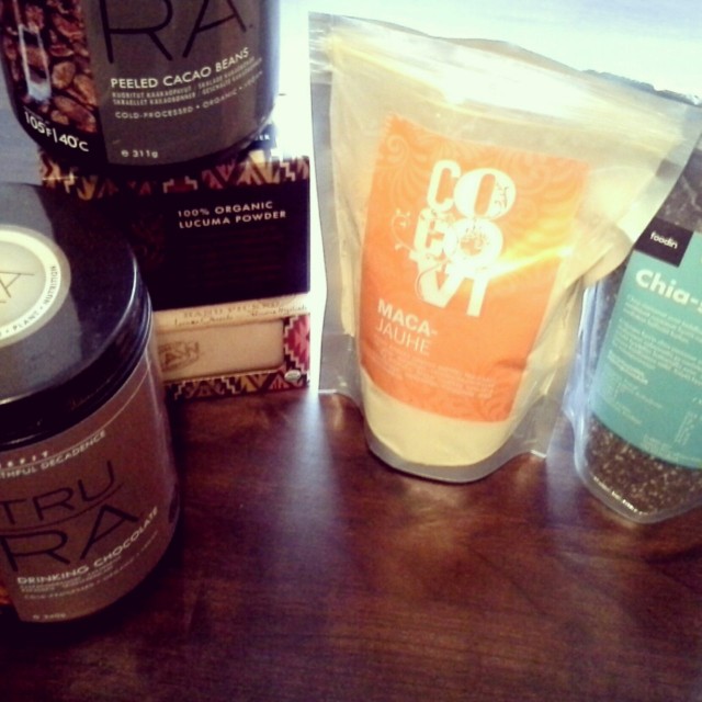 Luonnon tehopakkaukset: maca, lucuma, raakakaakao ja chia